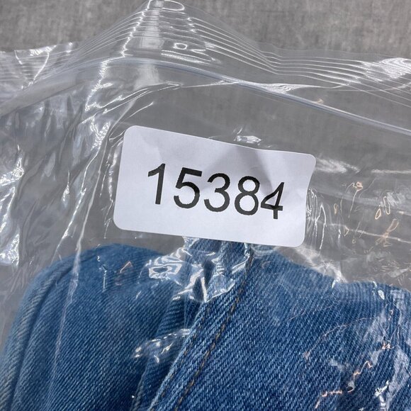 Bugle Boy Jeans Men‎ 47W x28L Blue Class A High Rise Wide Leg Relaxed VTG - Picture 12 of 12